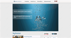 Desktop Screenshot of moltech.no