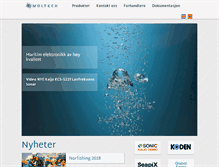 Tablet Screenshot of moltech.no